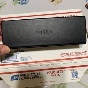 FURLA triangular case for sunglasses